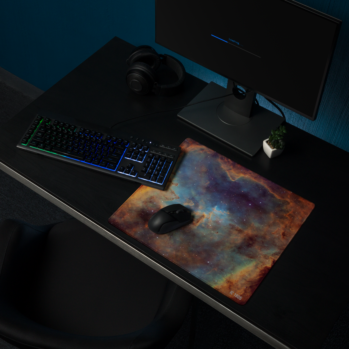 IC 1805 Astrophotography Gaming mouse pad