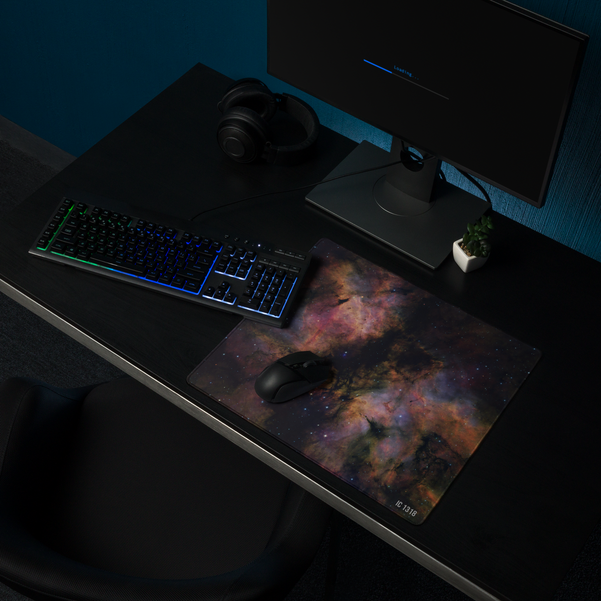 IC 1318 Astrophotography Gaming mouse pad