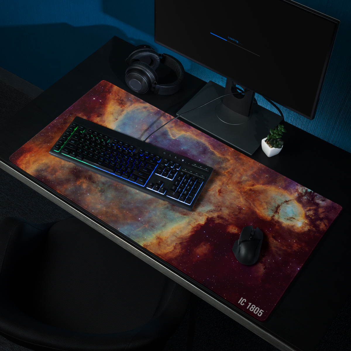 IC 1805 Astrophotography Gaming mouse pad